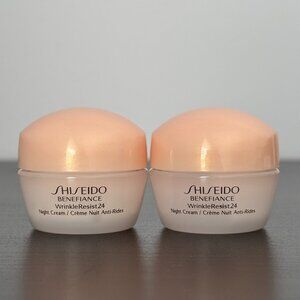 Shiseido Benefiance WrinkleResis24 Night creams Travel size (Set of 2)